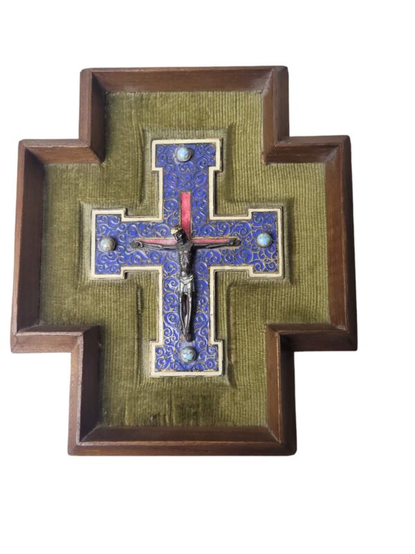 Cruz de esmalte Morató